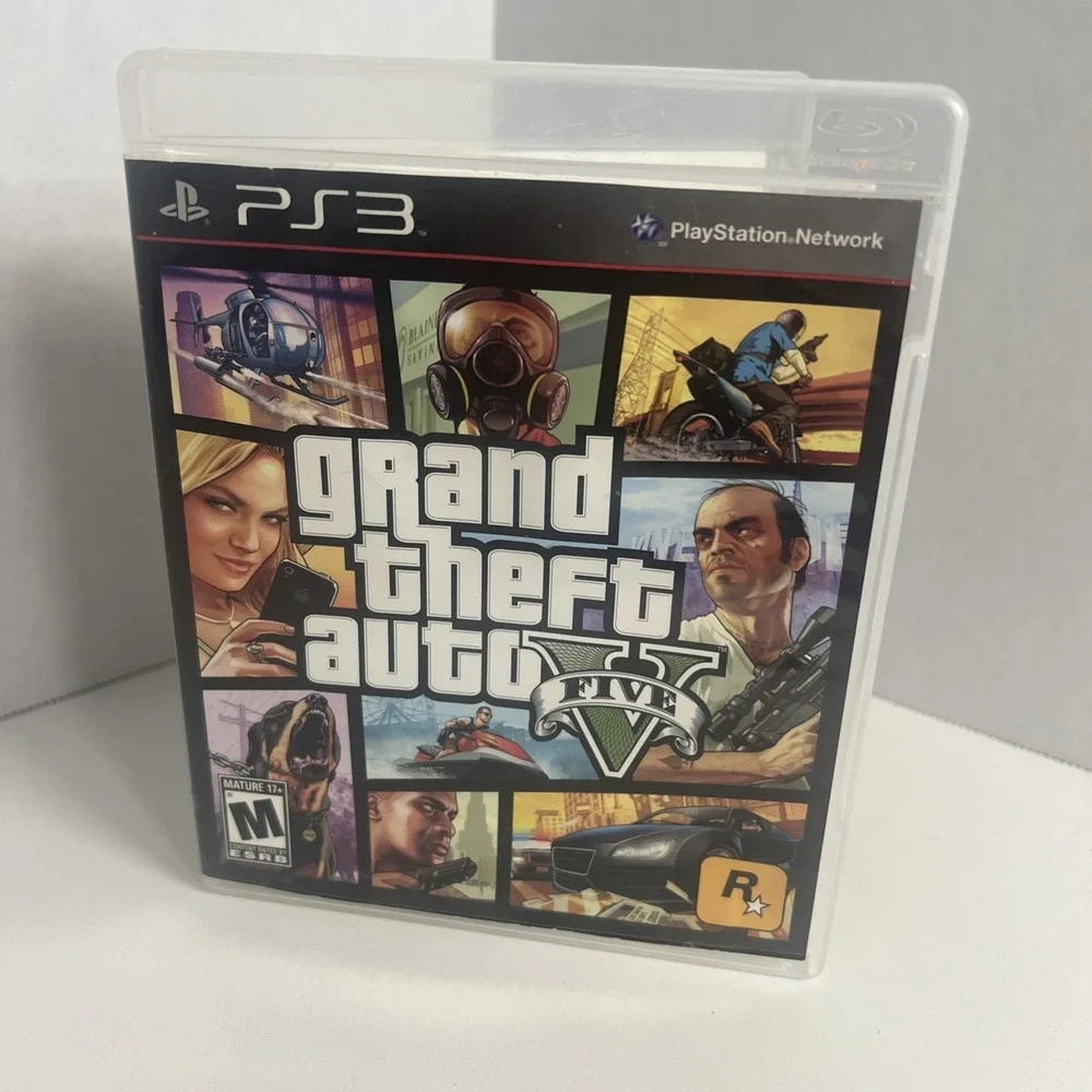Grand Theft Auto V GTA 5 Sony PlayStation 3 PS3 Rockstar Games 2013